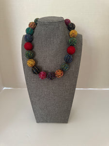 Glass Beads- Nepal- Bold Colors- Big Beads
