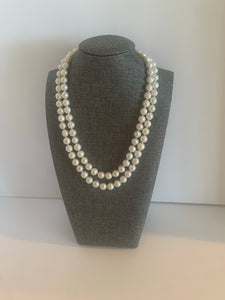9ML Double Strand 18 Inch Freshwater Pearls