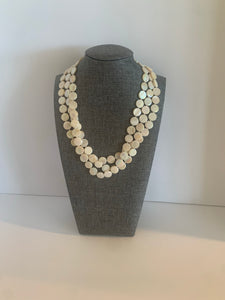 Mother of Pearl Triple Strand