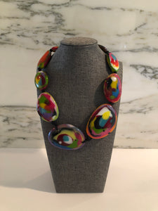 Colorful Resin Necklace